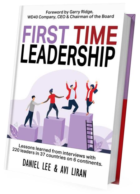 The First Time Leadership book